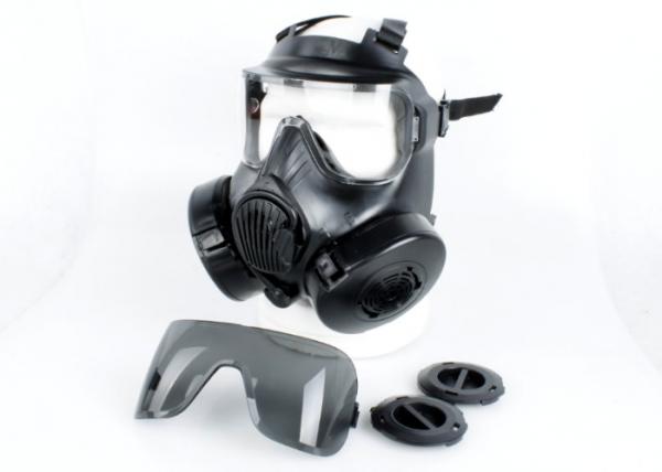 G ZUI M50 Full Face Fan Airsoft Mask ( Black )